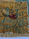 Palak Pure Fandy Sattin Silk With Embroidery Work Sarees Exporters In India